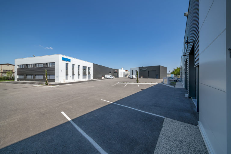 Parc d’activité rue Jacquard, vue d’ensemble