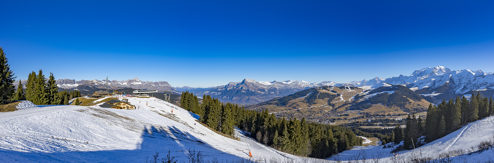 Panorama Mont Blanc Aravis